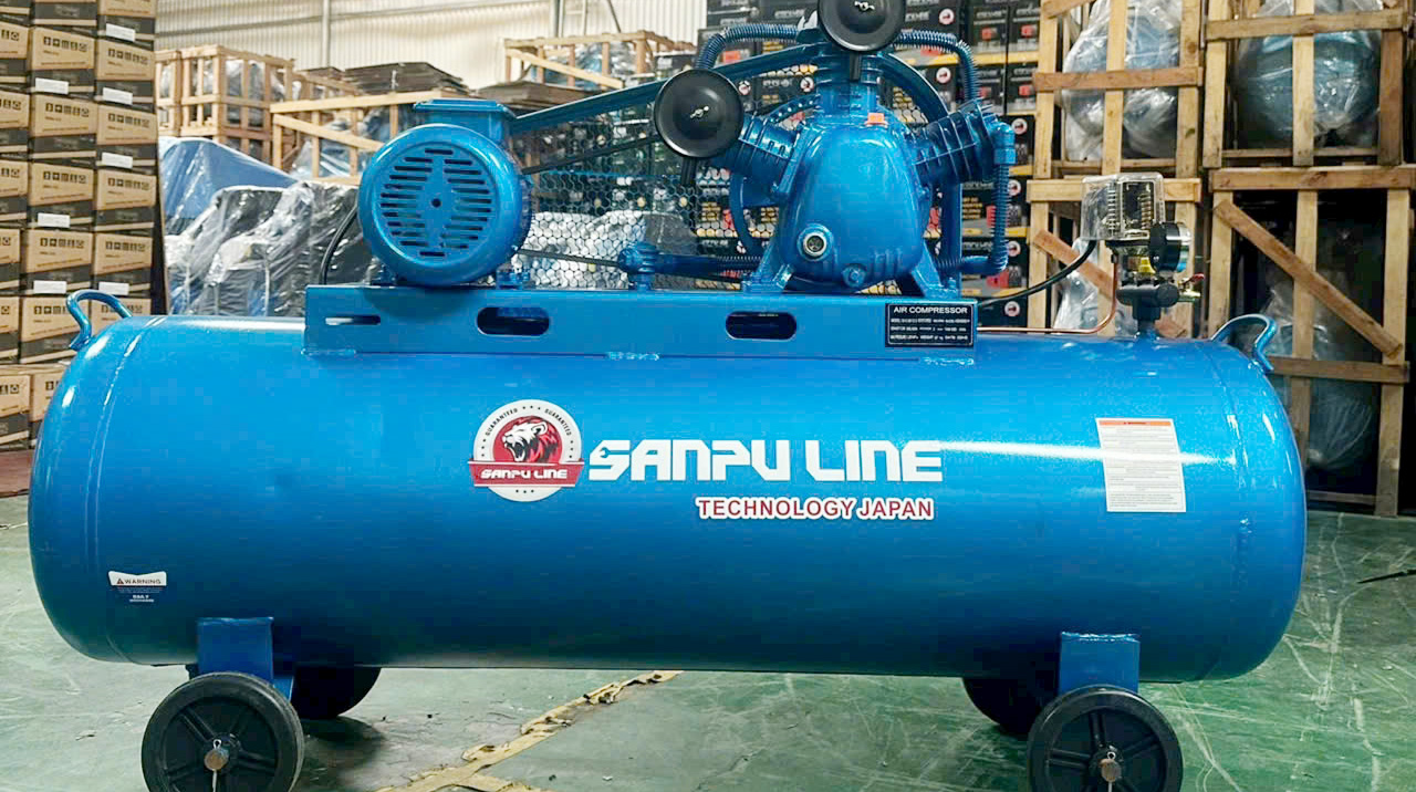 Máy nén khí SanpuLine công nghệ Nhật Bản bền bỉ