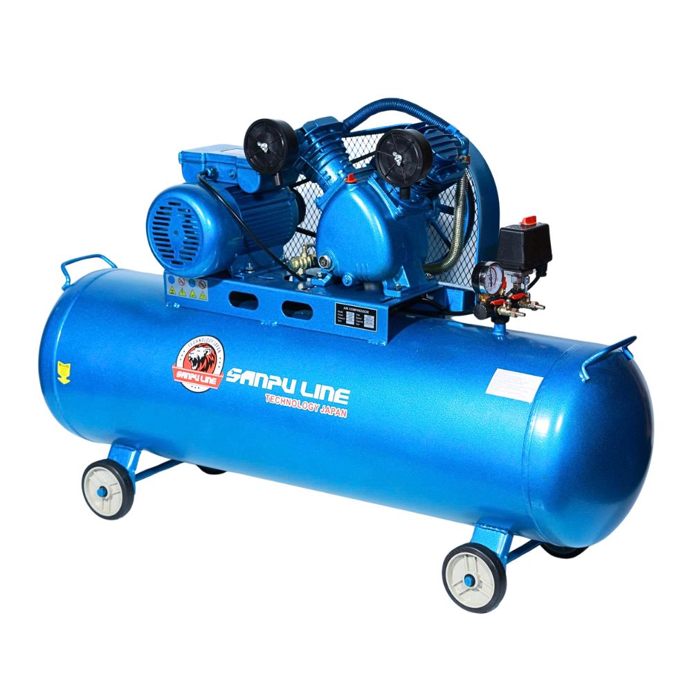 Máy nén khí Piston 200 lít Sanpuline 220V, 3hp giá tốt