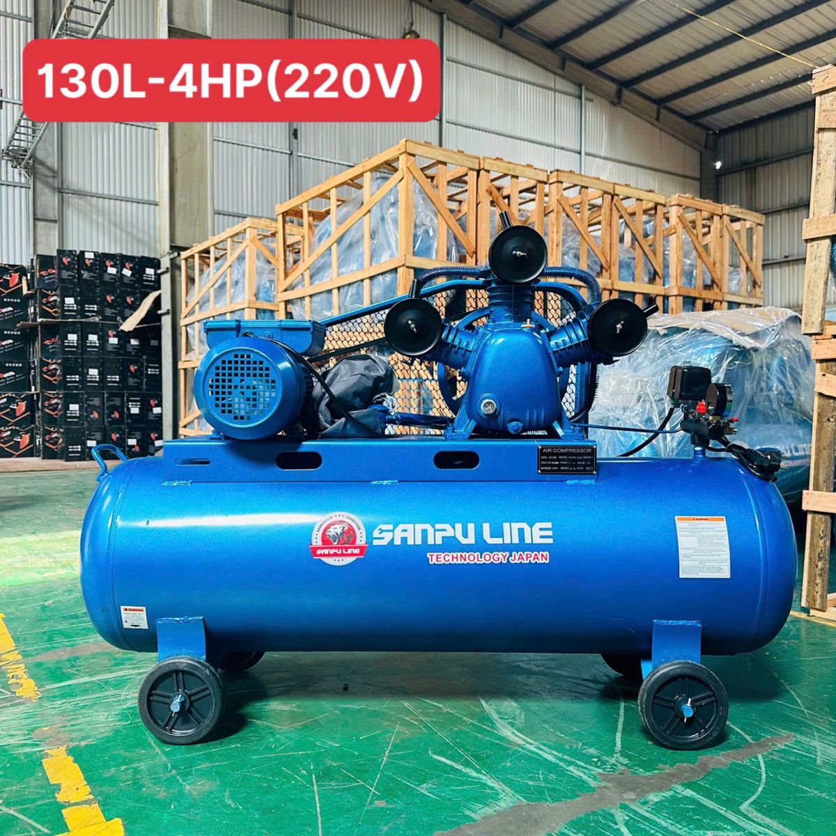 Máy nén khí SanpuLine bảo hành 12 tháng Máy nén khí SanpuLine bảo hành 12 tháng