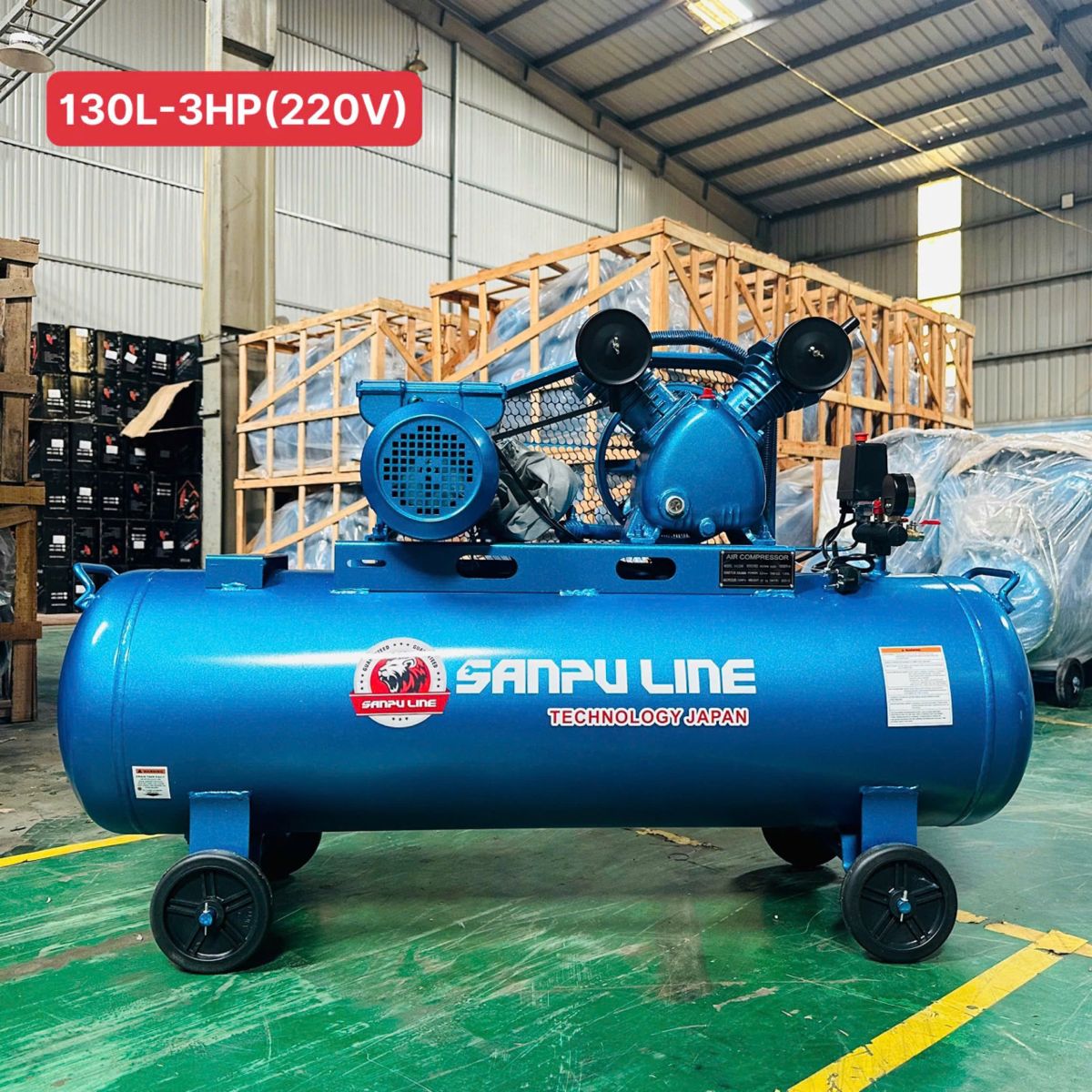 Máy nén khí SanpuLine bền bỉ, giá tốt