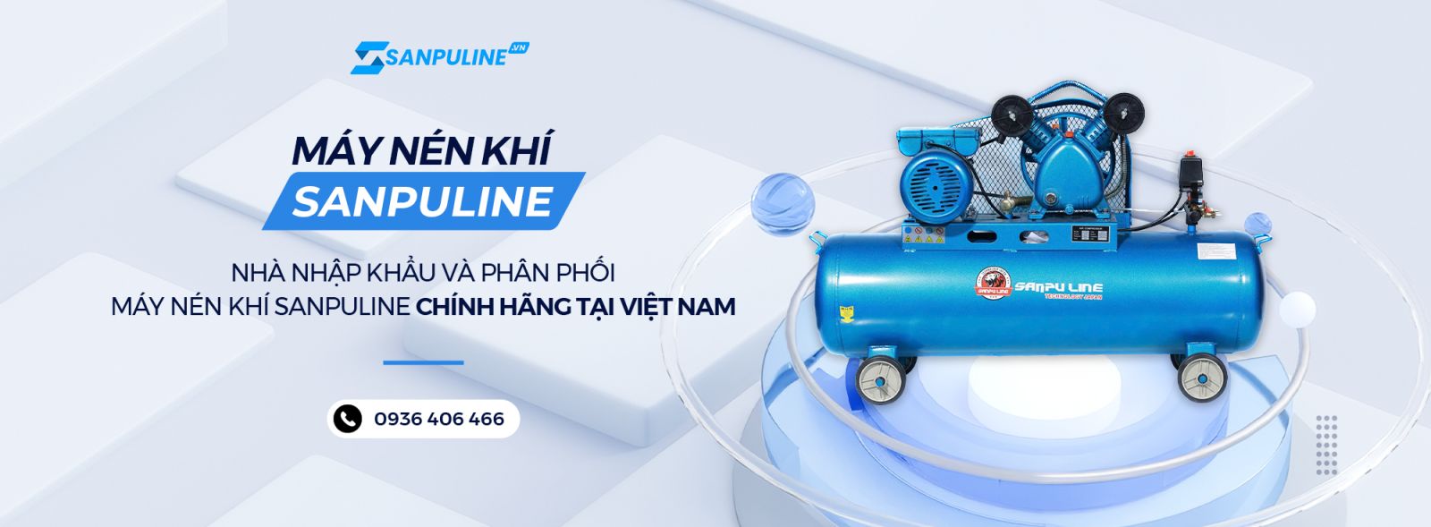 Nhập khẩu phân phối Máy nén khí SanpuLine chính hãng
